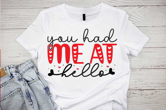 Charming You Had Me at Hello Svg T Shirt for Crafts and Graphics