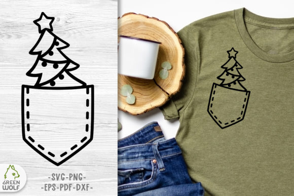 Christmas Tree T Shirt Svg Design for Creative Graphics and Crafts
