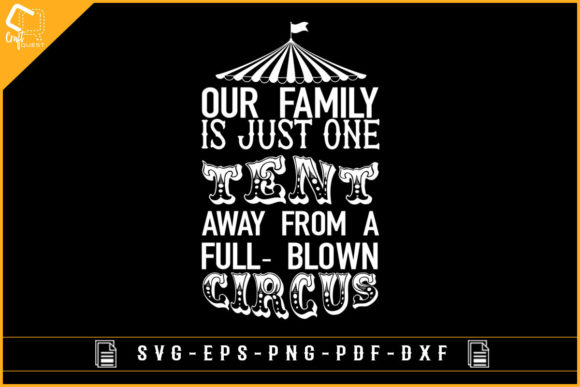 Circus T-shirt Sublimation Design for Creative Graphics