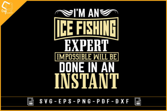 Ice Fishing Expert Graphics for Crafts Review