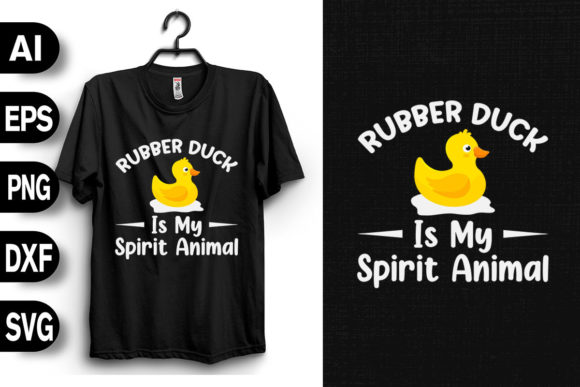 Rubber Ducky is My Spirit Animal: A Versatile Graphics Asset