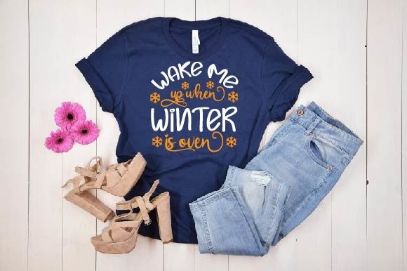 Winter's End: A Versatile SVG for T-Shirt Designs and Graphics